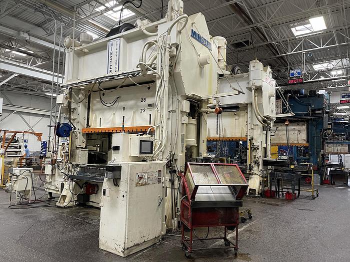 Used 400 ton Minster 120"x54" SSDC Stamping Press