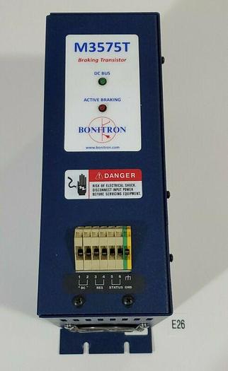 Used *PREOWNED* Bonitron Model 3575T Braking Transistor M3575T-H75 460V 75A +Warranty