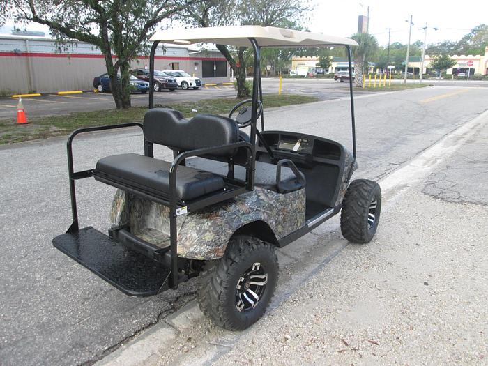 Used Lifted EZ GO Gas Golf Cart