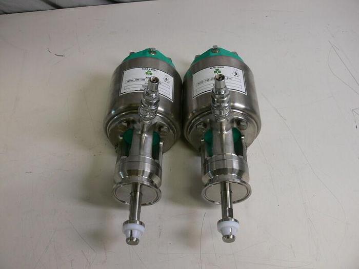 Used Alfa Laval Tri Clover 761TR-10M-20S-1-SFY-316L Sanitary Valve