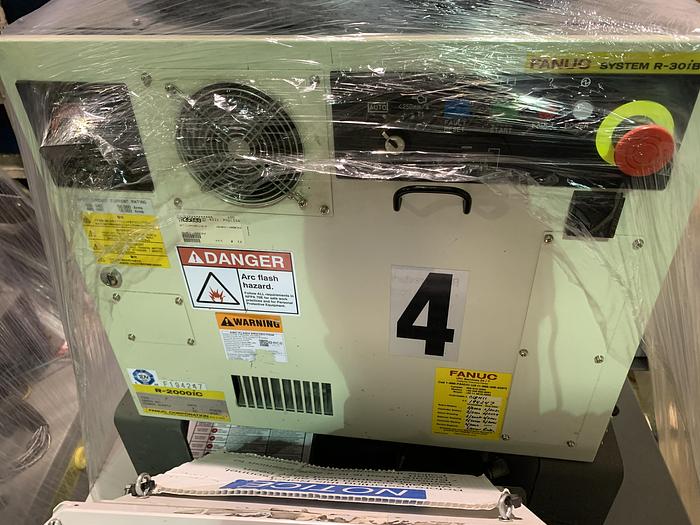 Used FANUC R2000iC/125L 6 AXIS CNC ROBOT WITH R30iB CONTROLLER, IR VISION, 125KG X 3,100 MM H REACH