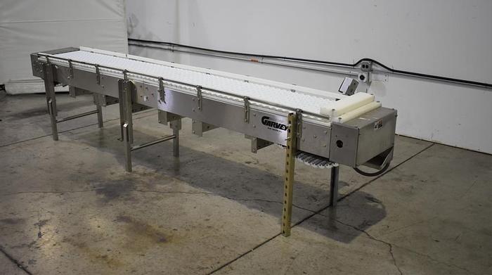 Used Conveyor, Belt, 18" x 135", S/st, Garvey, Mdl 9700 #S744109