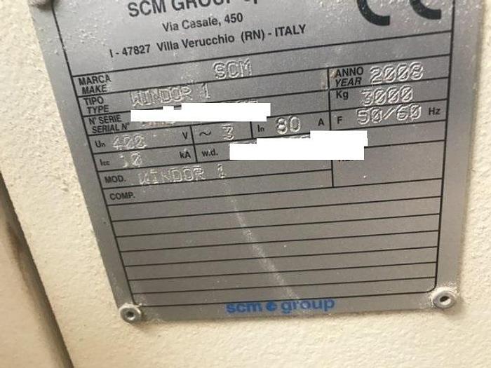 Usato 2008 Scm group Windor 1