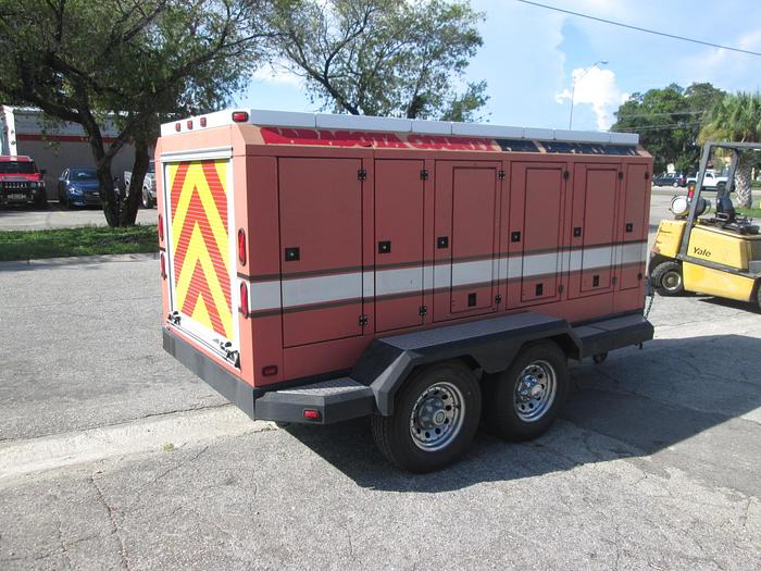 Used 2011 Bauer T-Com25H Compressor Mobile Breathing Air Trailer