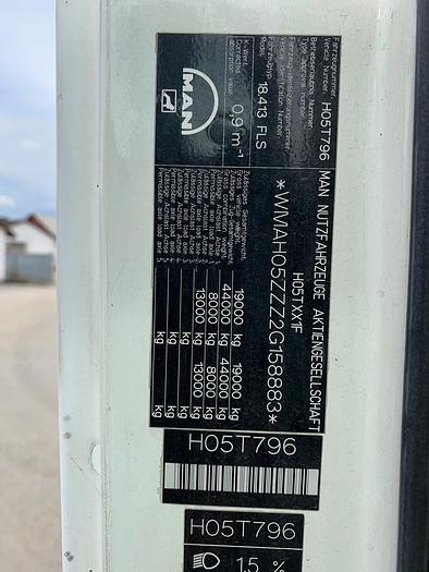 Used 2002 MAN TGA 18.410 , EURO 2