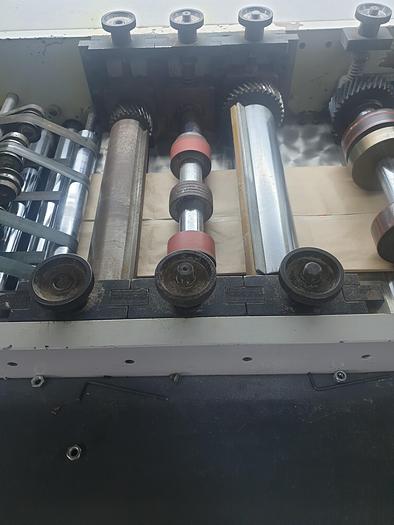Used 2012 SOMTAS BAG MASTER L/INLINE flat & satchel paper bag machine with 3 col. flexo