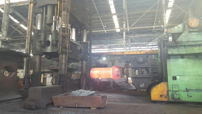 Used Press Forging Open Die Hydraulic Korean Maker
