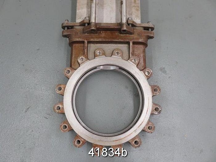 Used True Line 16" Air Operated Knife Gate Valve #41834