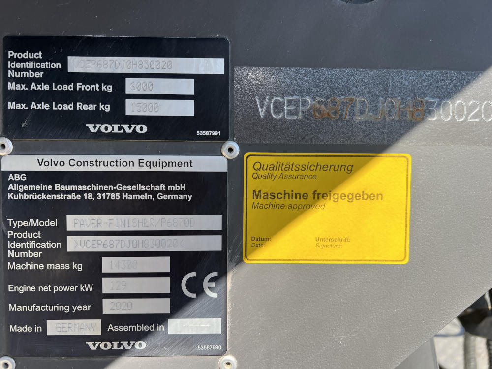 Usato 2020 Volvo P 6870D