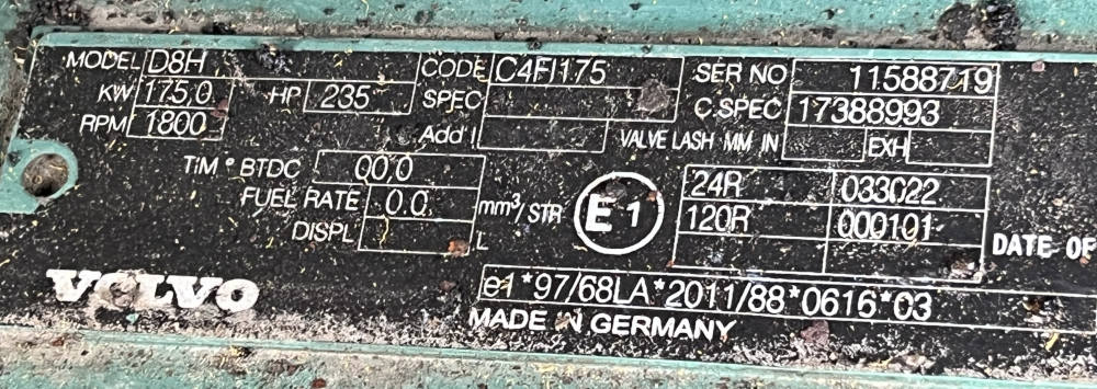 Usato 2014 Volvo P7820C