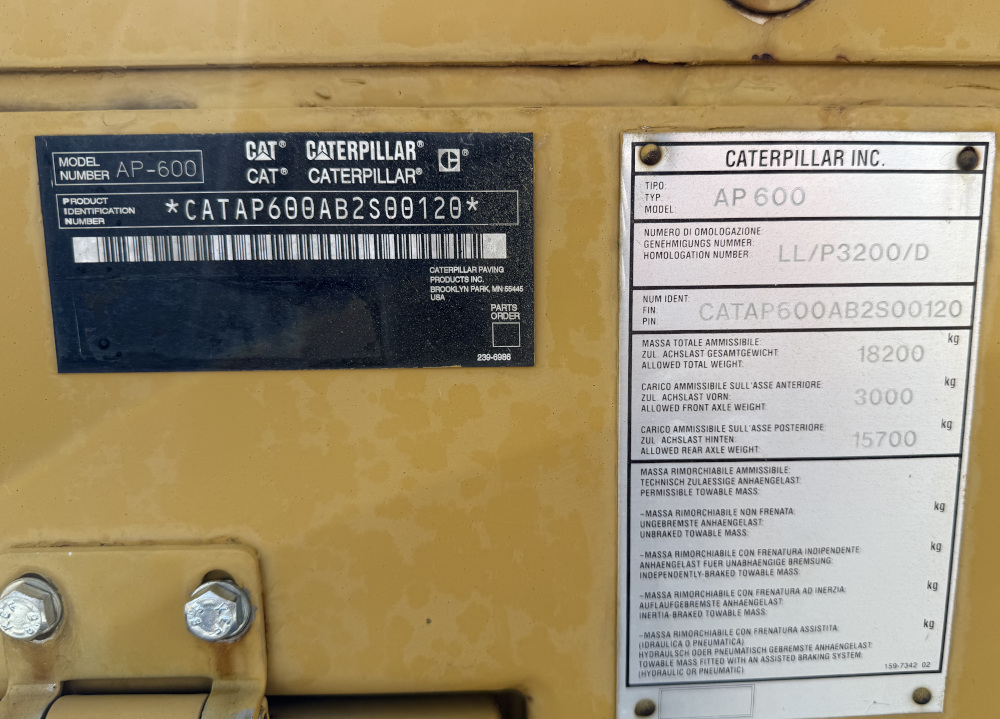 Usato 2007 Caterpillar AP 600