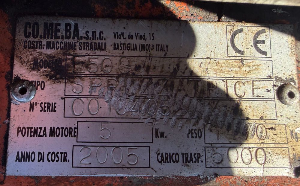 Usato 2005 CO.ME.BA E 50G