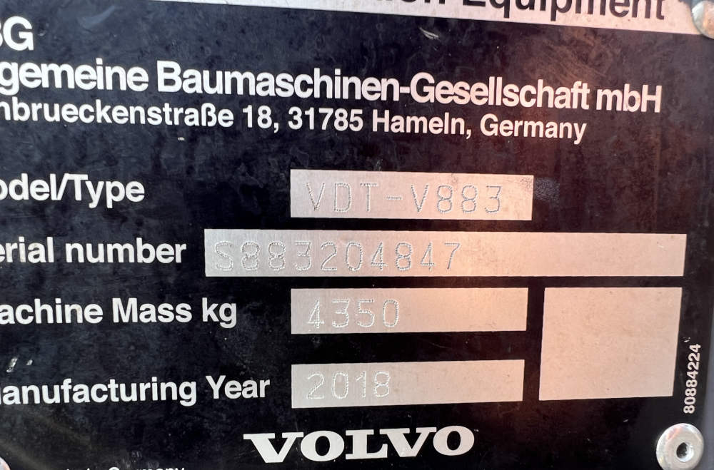 Usato 2018 Volvo P 7820D