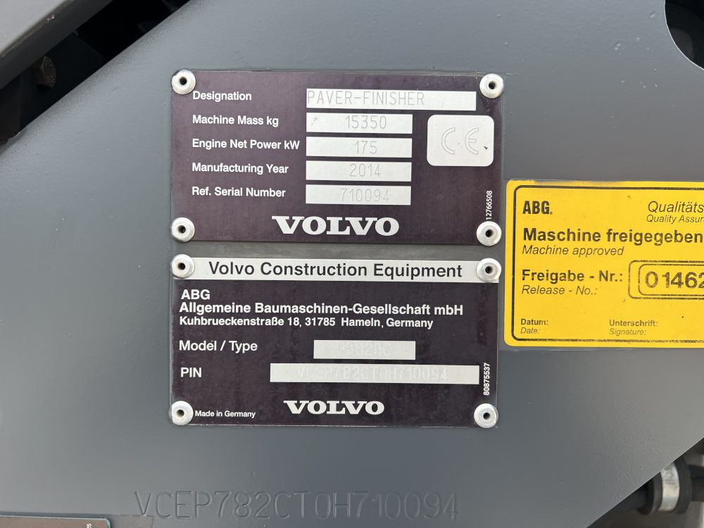 Usato 2014 Volvo P7820C