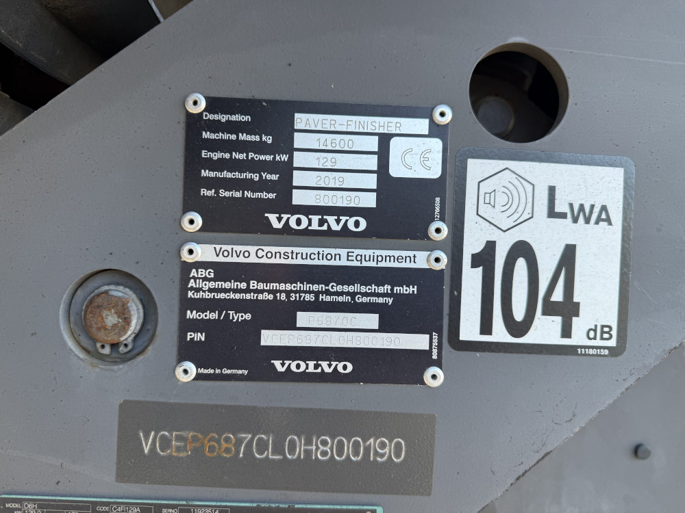 Usato 2019 Volvo P 6870C