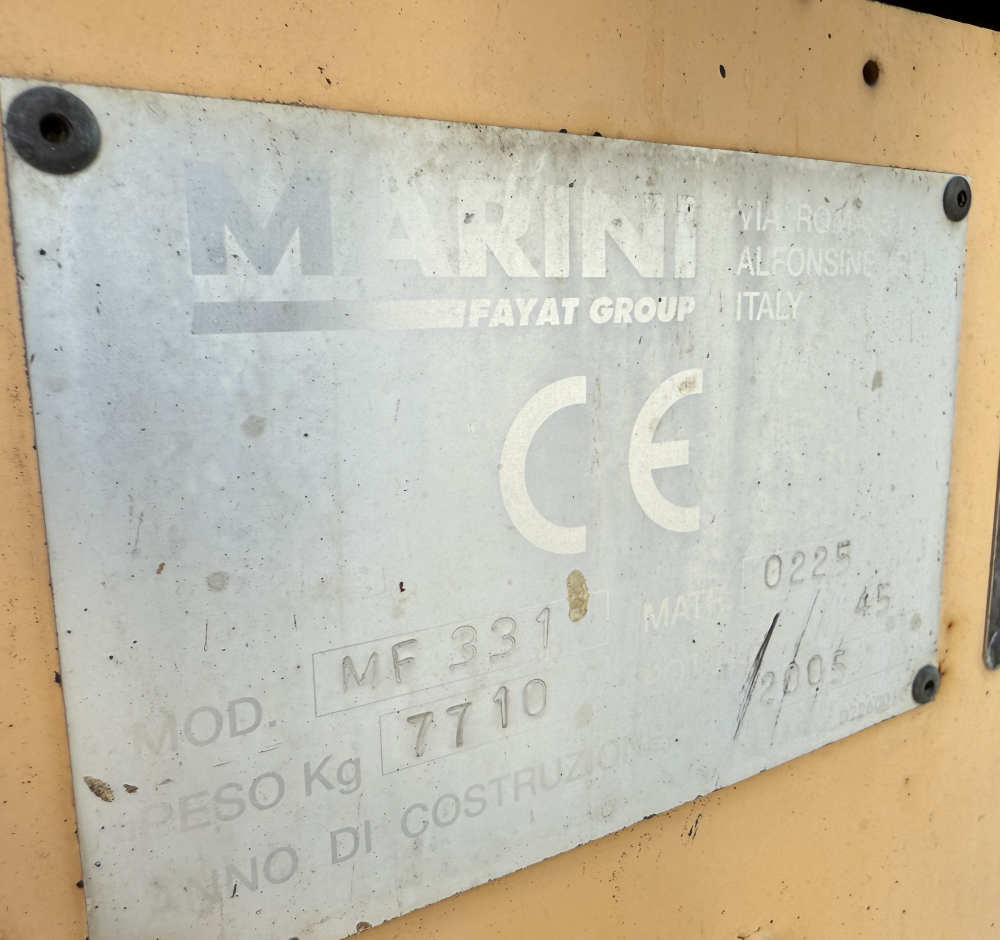 Usato 2005 Marini MF 331