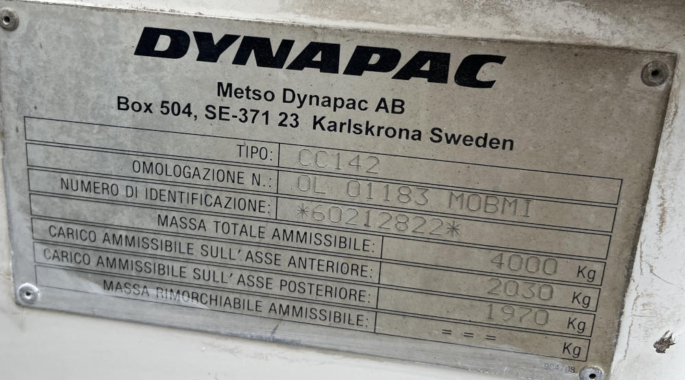 Usato 2004 Dynapac CC 142