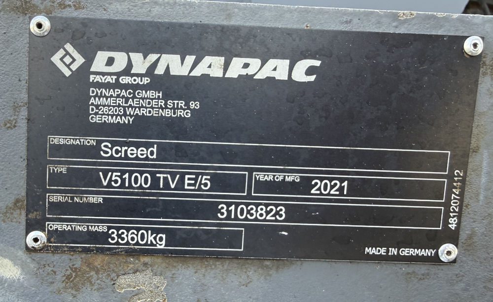 Usato 2021 Dynapac SD 2500 WS