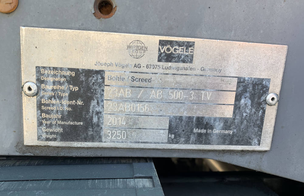 Usato 2016 Vogele S 1803-3i