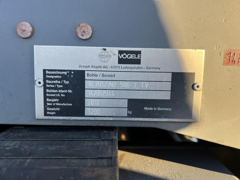Usato 2012 Vogele S 1803-2