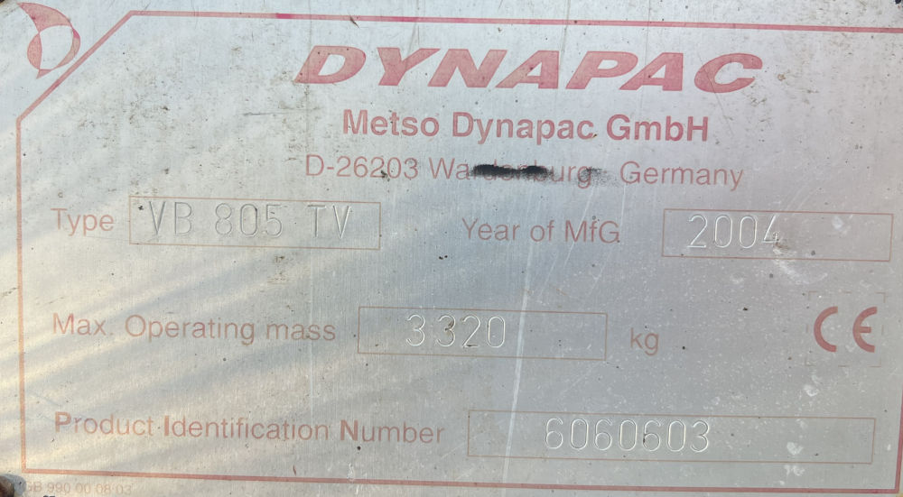 Usato 2004 Dynapac F 121 4W -334-