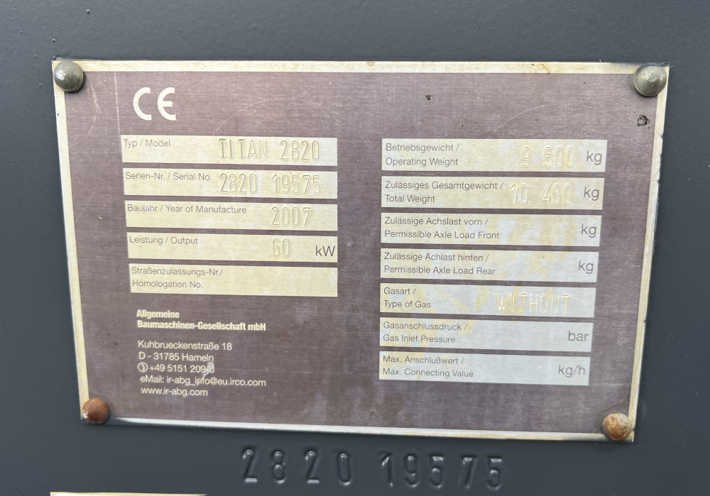 Usato 2007 Volvo Titan2820 -575-