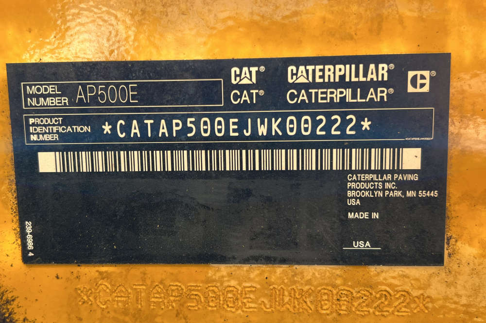 Usato 2014 Caterpillar AP 500E -222-