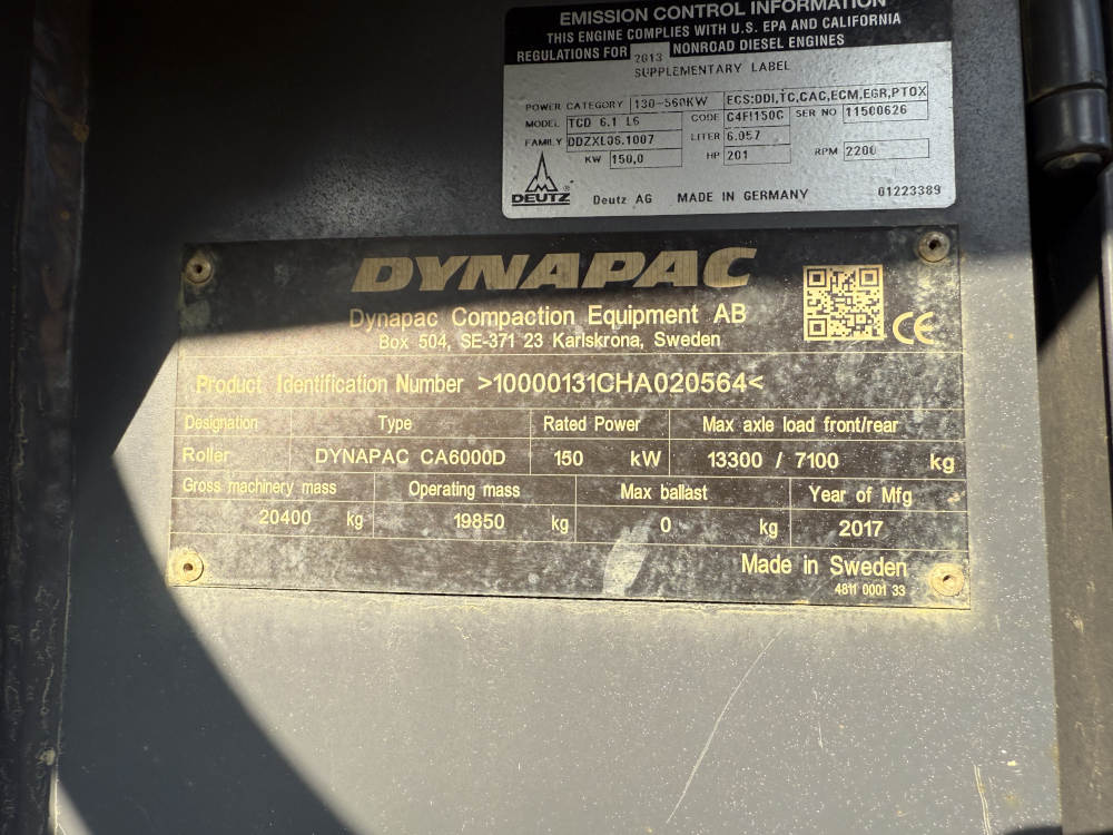 Usato 2017 Dynapac CA 6000D