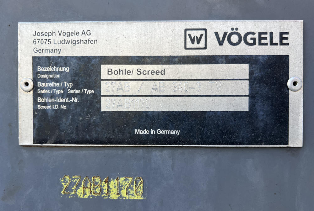 Usato 2018 Vogele S 1303-3i