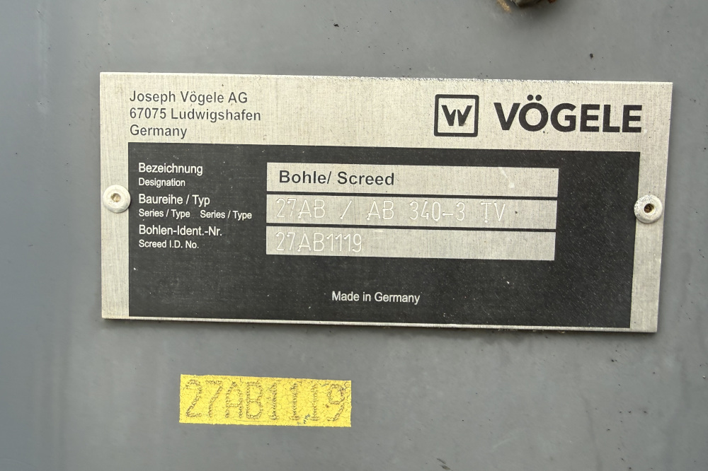 Usato 2018 Vogele S 1303-3i