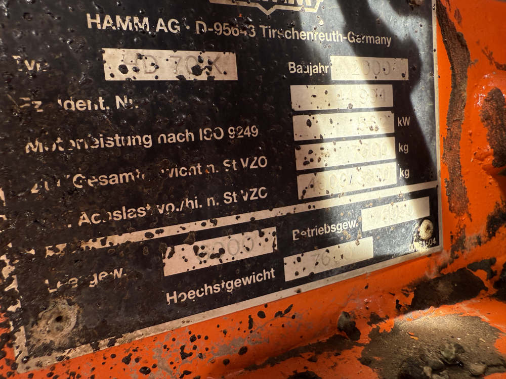 Usato 2000 Hamm HD 70K