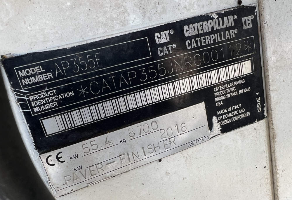 Usato 2016 Caterpillar AP 355F