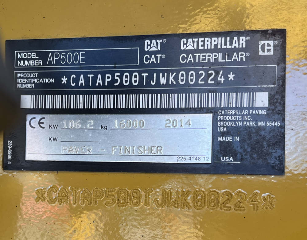 Usato 2014 Caterpillar AP 500E