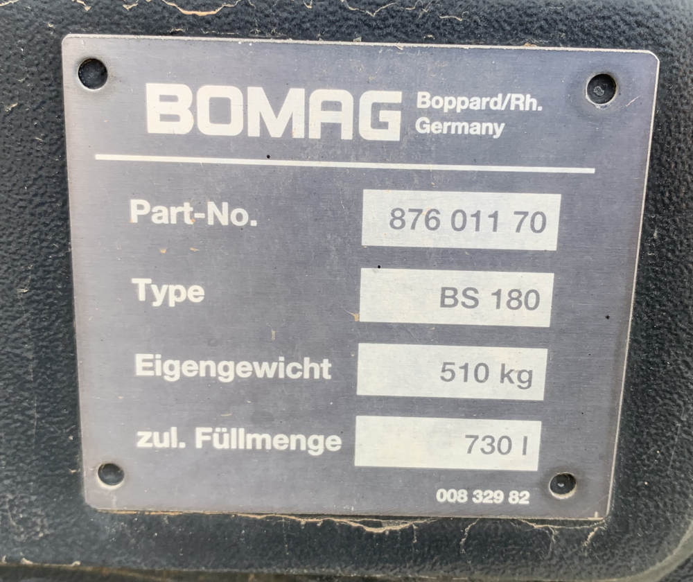 Usato 2010 Bomag BS 180
