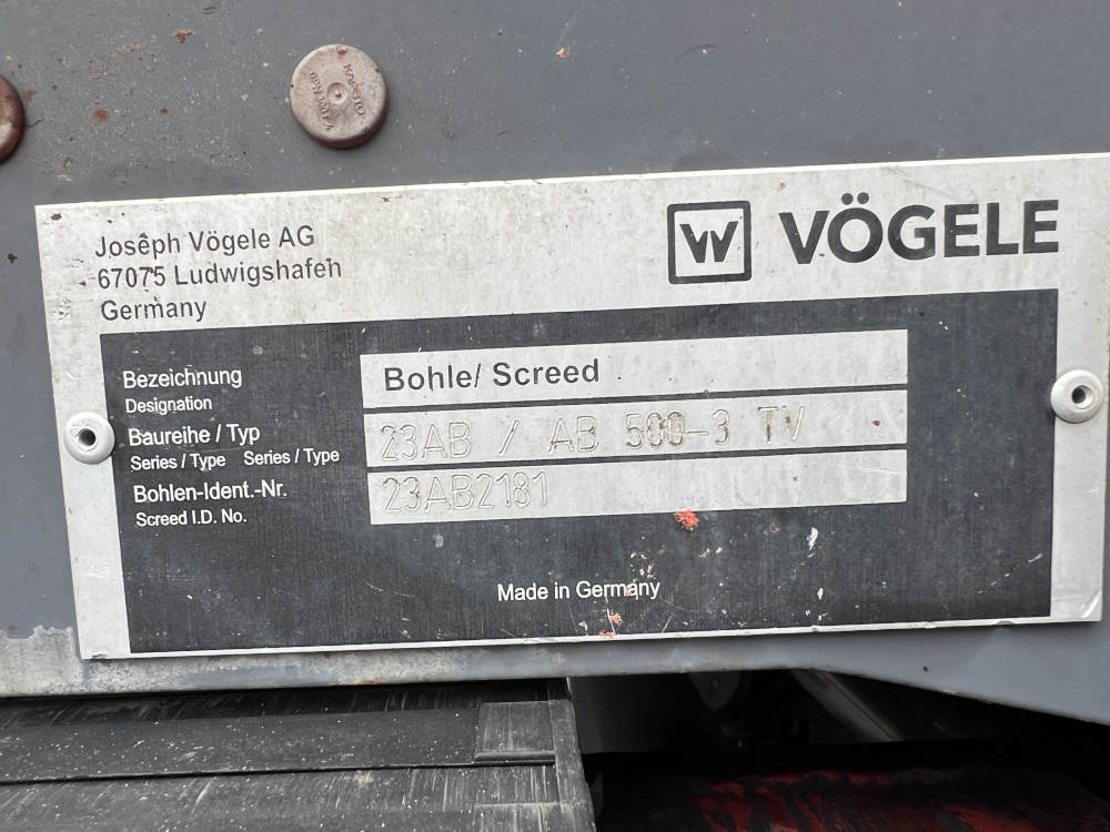 Usato 2017 Vogele S 1603-3i