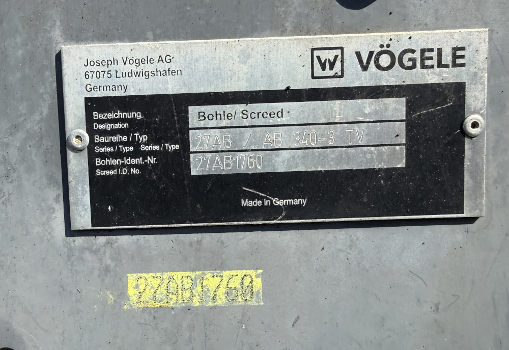 Usato 2020 Vogele S 1000i