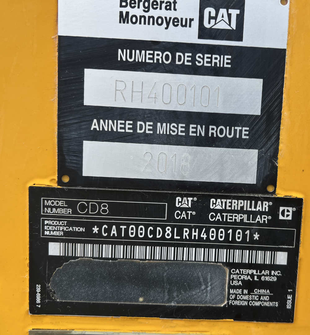 Usato 2017 Caterpillar CD 8