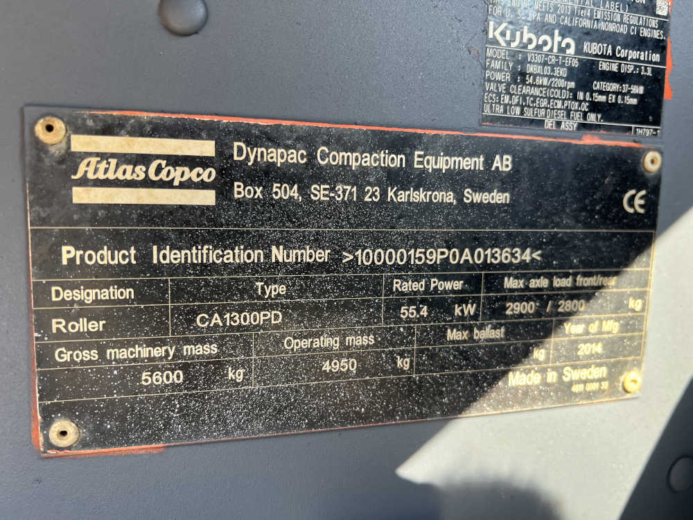 Usato 2014 Dynapac CA 1300 PD