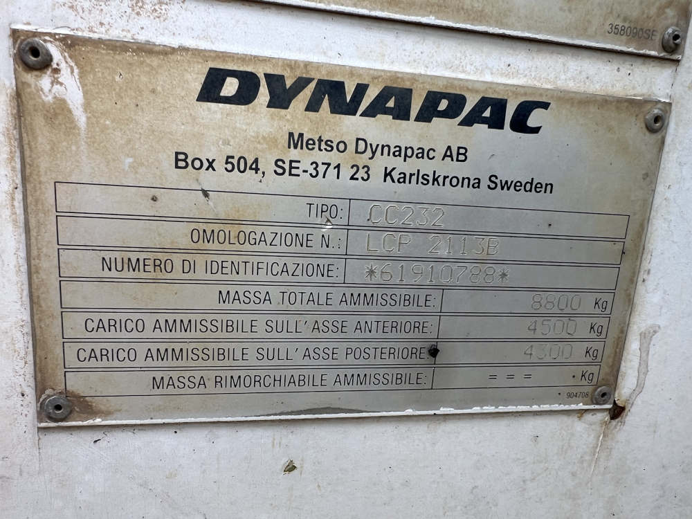 Usato 2003 Dynapac CC 232