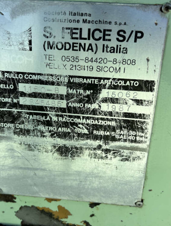 Usado 1987 Sicom 1150-B