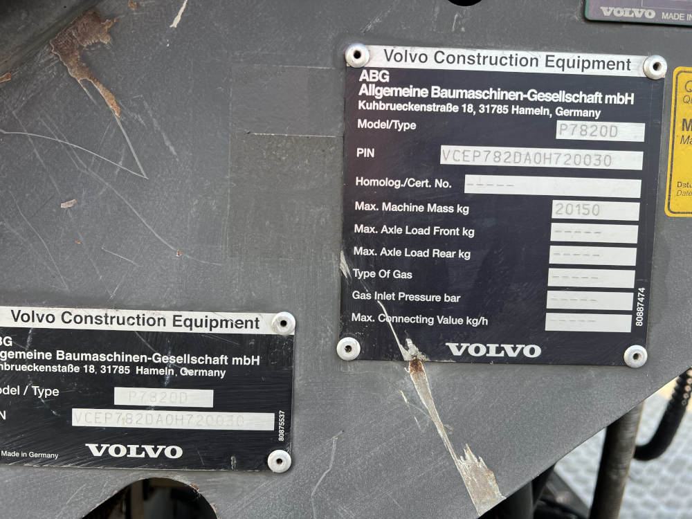 Usato 2018 Volvo P 7820D