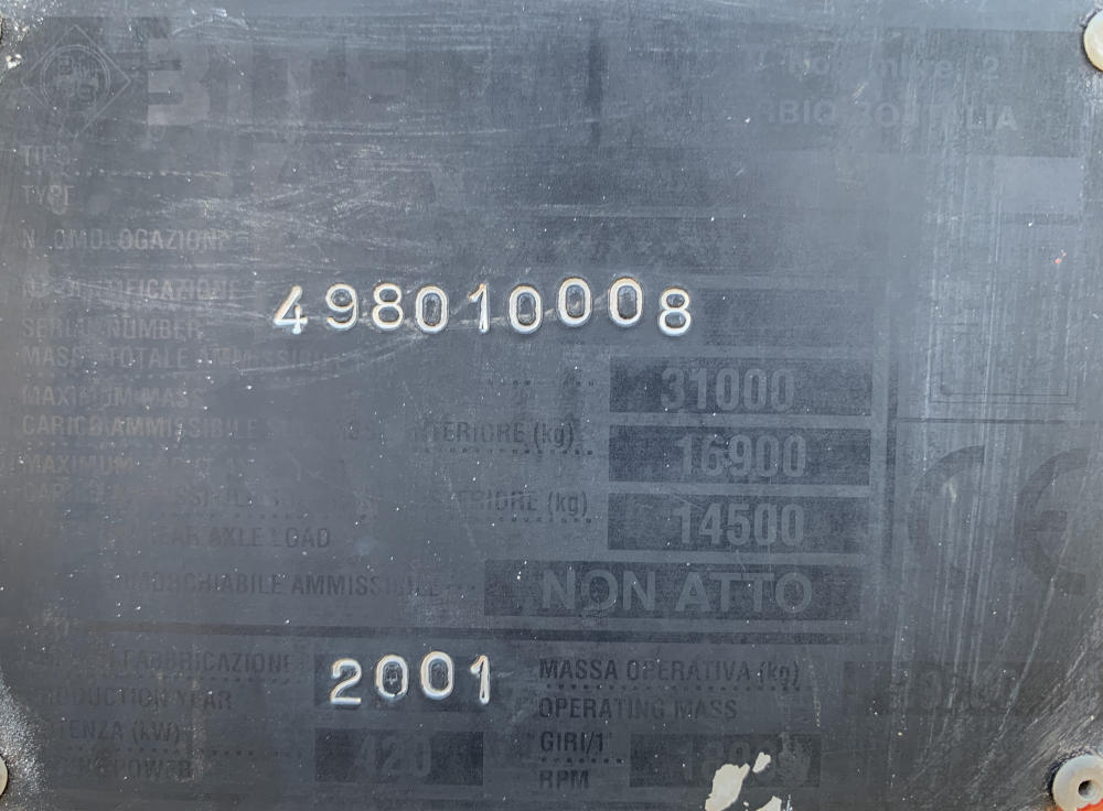 Usato 2001 Bitelli SF 200LE