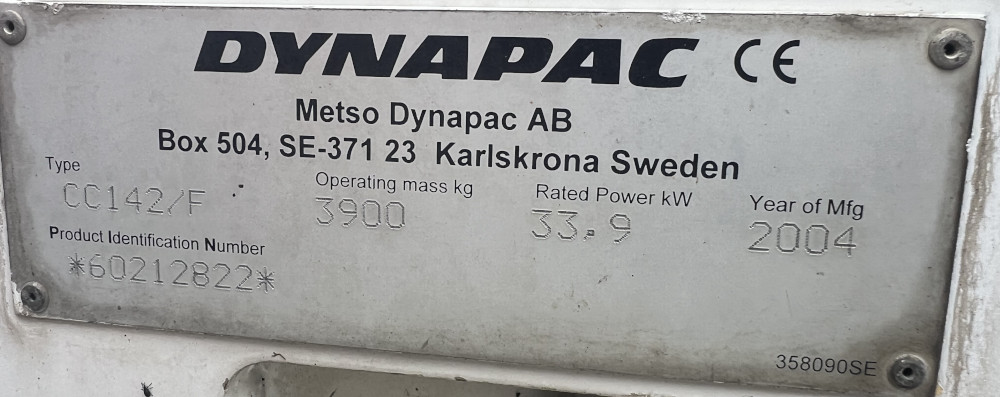 Usato 2004 Dynapac CC 142