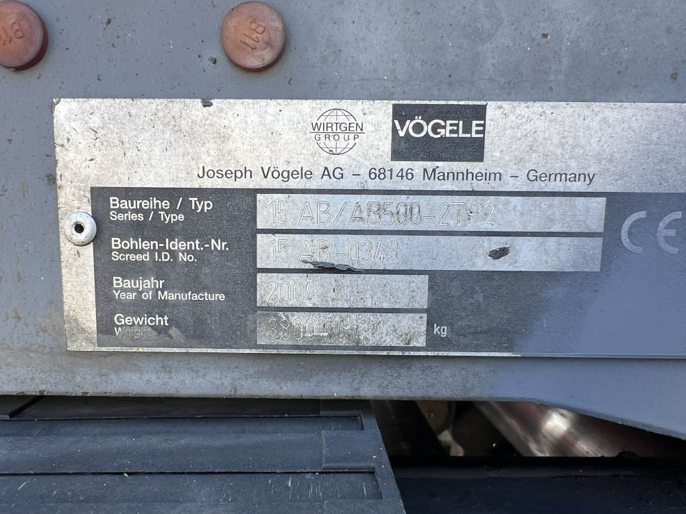 Usato 2009 Vogele S 1900-2