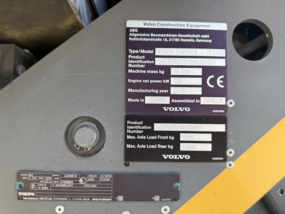 Usato 2019 Volvo P 6870D