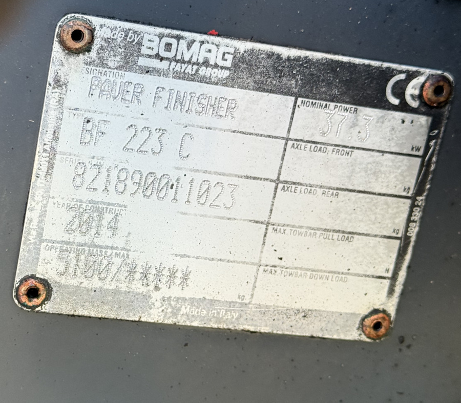 Usato 2014   Bomag BF 223C