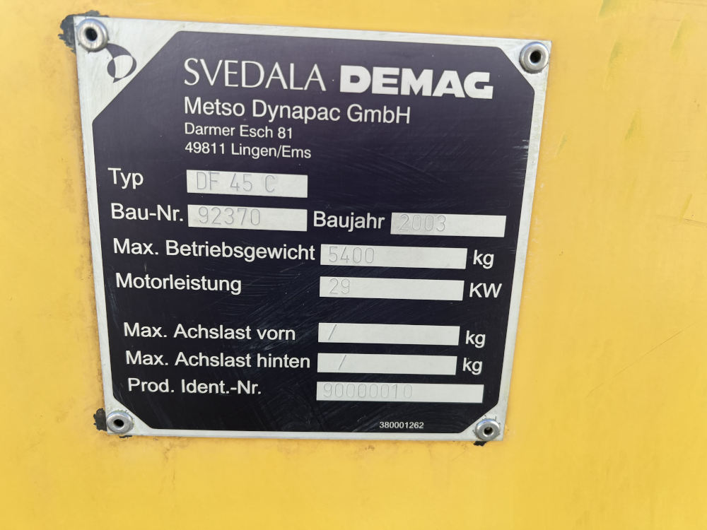 Usato 2003 Demag DF 45C