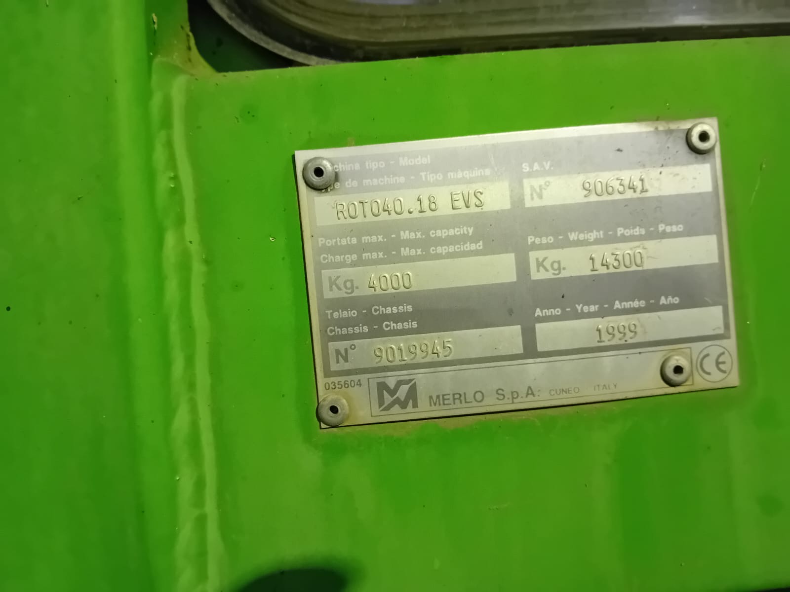 Usato 1999 Merlo ROTO 40.18 EVS