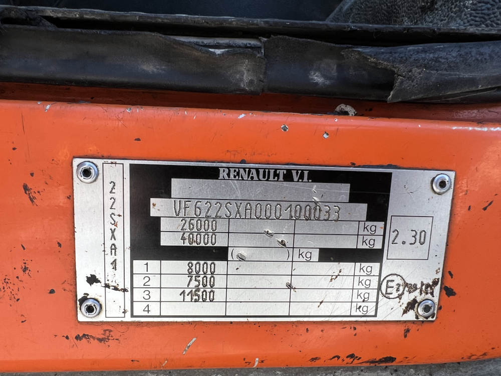 Usato 2001 Renault Premium 340 / Secmair GPB -033-