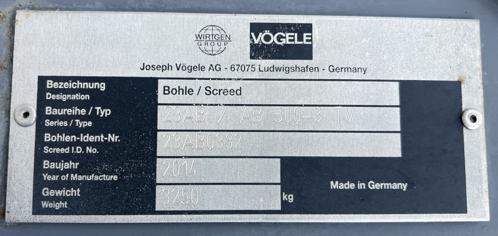 Usato 2014 Vogele Super 1600-3i